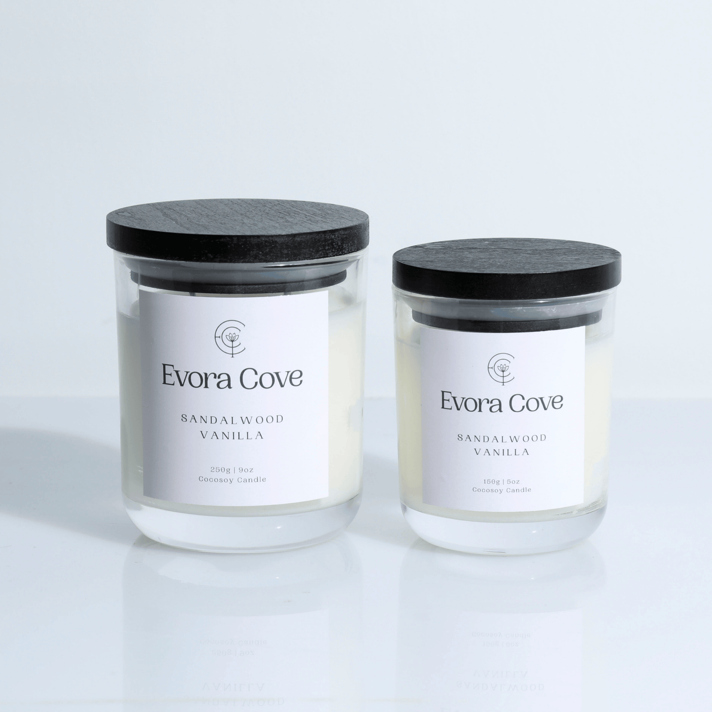 Large Sandalwood Vanilla Candle