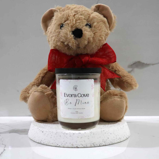 Teddy with a Candle