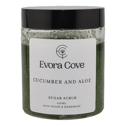 Cucumber and Aloe Sugar Scrub